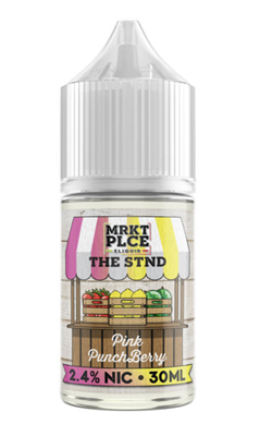 MRKT PLCE The Stnd Pink Punchberry Salt Nic 30ml ejuice $11.99