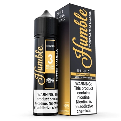 Toffee Vanilla Custard E-Liquid by Humble Juice Co. 60mL Vapor $9.99 -Ejuice Connect online vape shop