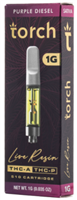 Torch Live Resin THCA/THCP 1G Cart - Purple Diesel