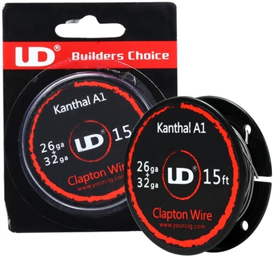 UD Clapton Wire 15ft Spool 32ga- $1.99 -Ejuice Connect online vape shop