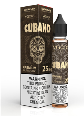 VGOD Cubano Salt Nic 30ml e-liquid