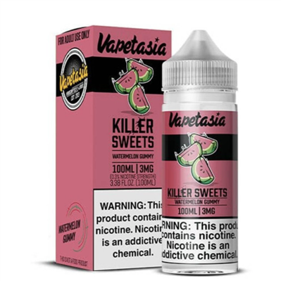 Vapetasia Killer Sweets Watermelon Gummy 100ml ejuice $11.99