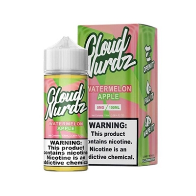 Watermelon Apple by Cloud Nurdz E-Liquid - 100ml $10.99 -Ejuice Connect online vape shop