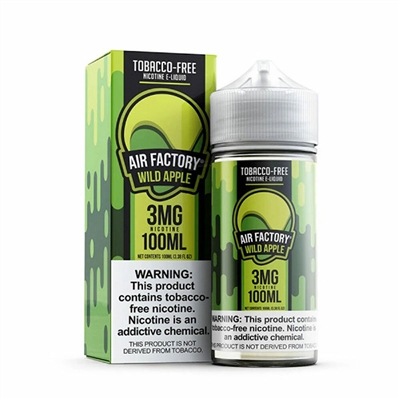 Wild Apple Tobacco Free Nicotine by Air Factory 100ml ejuice