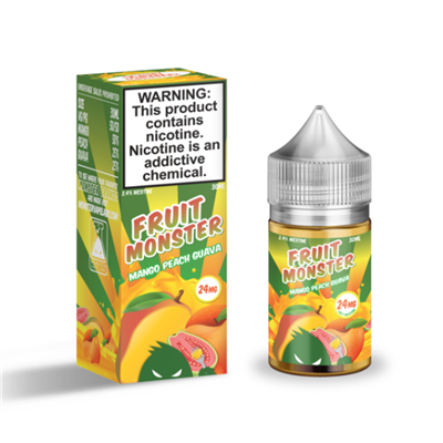 Fruit Monster Mango Peach Guava Salt 30ml $9.99