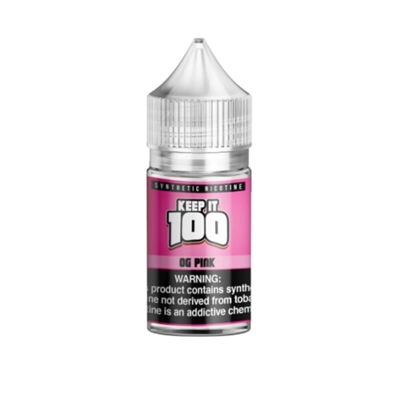 Keep it 100 OG Pink Salt TFN 30ml $11.99