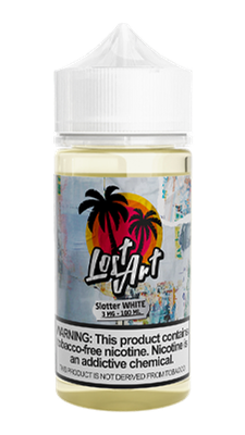 slotter pop white TF by lost art 100ml $11.99