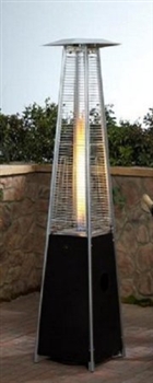 Garden Radiance GRP4000BK Dancing Flames Pyramid Outdoor Patio Heater Replacement Glass Tube