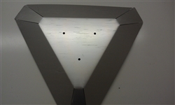 Triangle Glass Tube Heat Reflector
