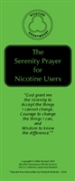 Serenity Prayer for Nicotine Users