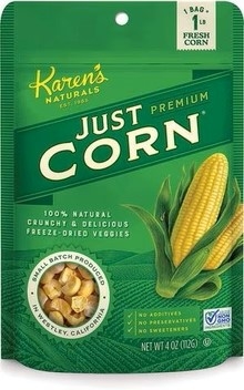 Karen's Naturals -  Just Corn - Snack Bag - .75 oz