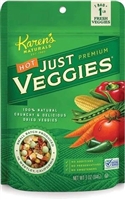 Karen's Naturals - Just Hot Veggies - Standard Pouch - 3 oz.