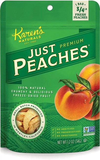 Karen's Naturals - Just Peaches - Standard Pouch - 1.2 oz