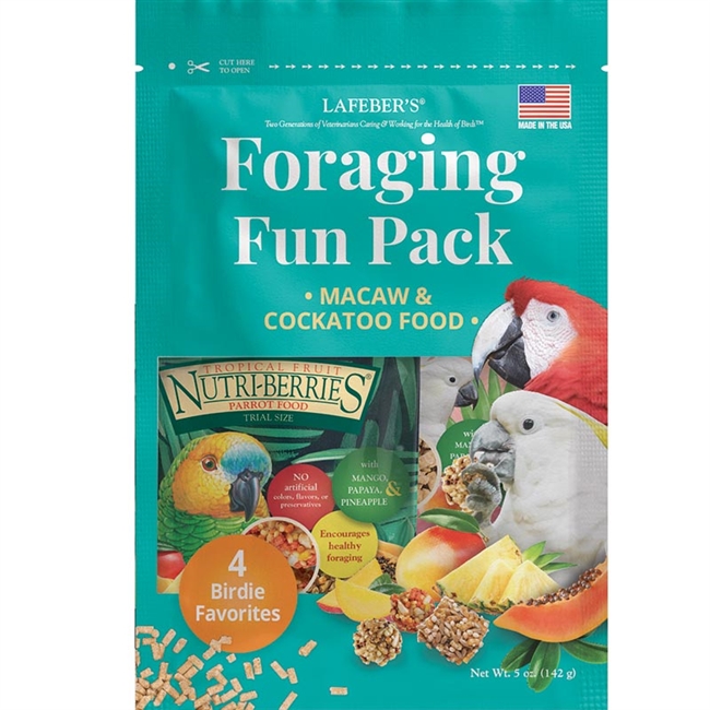 Lafeber's Foraging Fun Pack - Macaw & Cockatoo