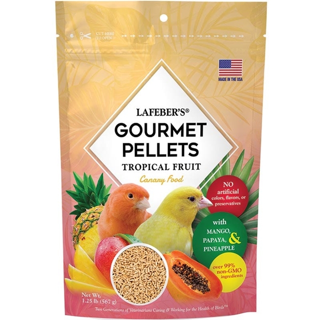 Lafeber's Gourmet Pellets Tropical Fruit - Canary - 1.25lb