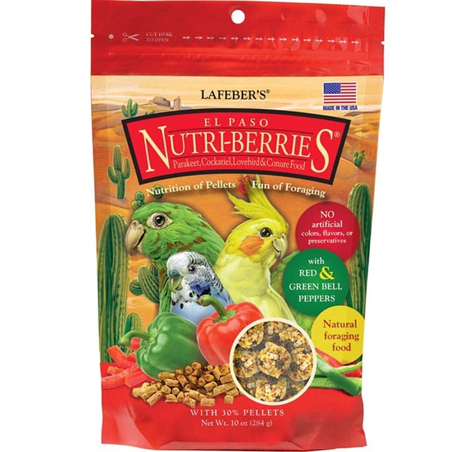 Lafeber's El Paso Nutri-Berries - Cockatiel - 10oz