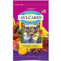 Lafeber's Fruit Delight Avi-Cakes - Parakeet & Cockatiel - 8oz