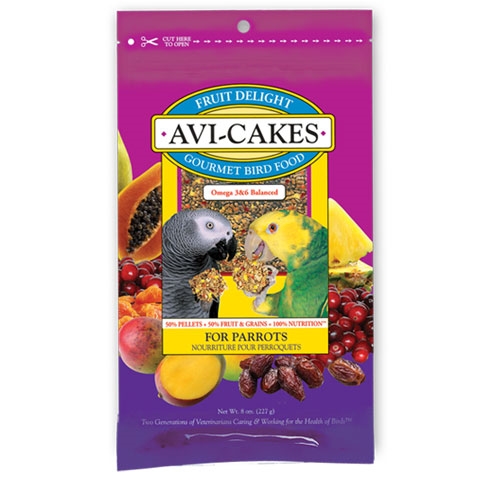 Lafeber's Fruit Delight Avi-Cakes - Parrot - 8oz