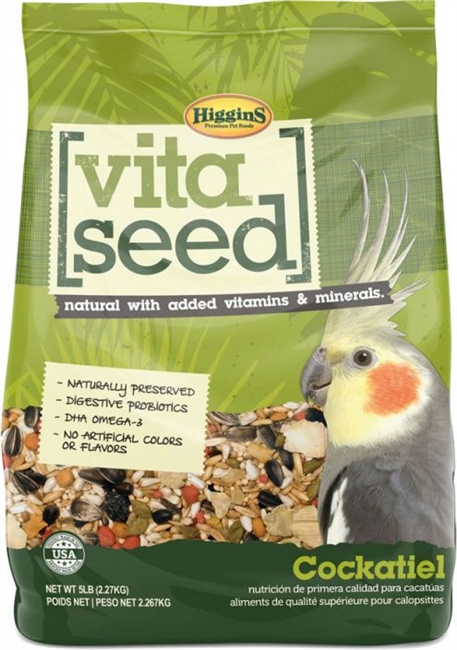 Higgins Vita Seed - Cockatiel - 5lb