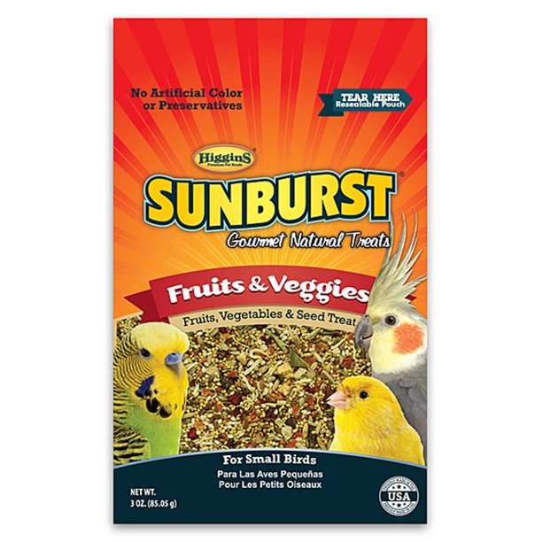Higgins Sunburst Treats Fruit & Veggies - 3oz
