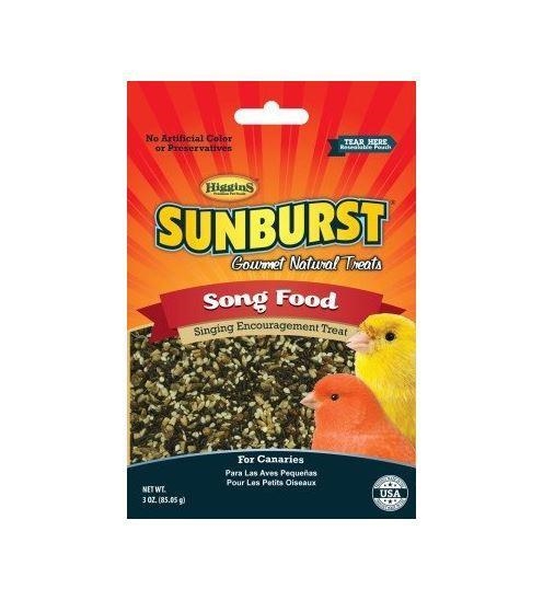 Higgins Sunburst Treats Song Food - 3oz
