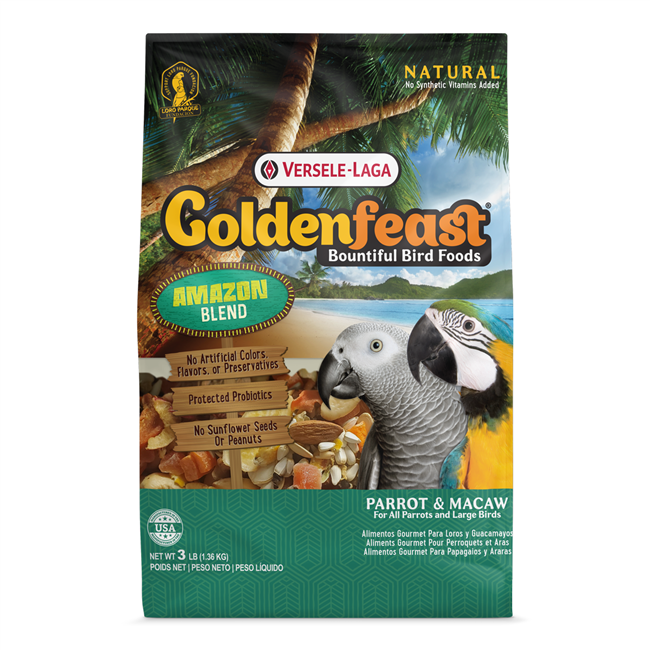 Goldenfeast Amazon Blend - Parrot & Macaw - 3lb