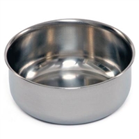 Replacement Coop Cup Shallow - Stainless Steel For Prevue Cage