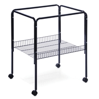 #SP2521S Cage Stand - Black - 25" x 21"