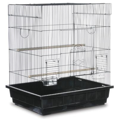 #SP25212B/B Square Roof Cage Keet-Tiel - Black - 25" x 21"