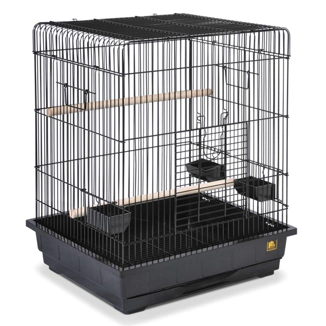 SP25217B/B Parrot Cage, Black, 25x21