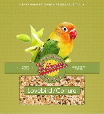 VOLKMAN AVIAN SCIENCE - LOVEBIRD/CONURE, 2lb