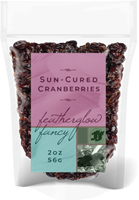 Volkman Featherglow Sun - Cured Cranberries 2oz.