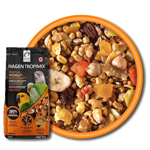 Hagen Tropimix Enrichment Food - Small Parrots - 4lb