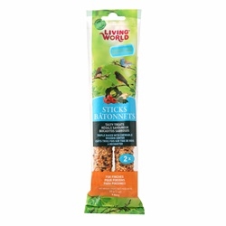 Living World Finch Sticks, Vegetable Flavor, (2 oz),2-pack