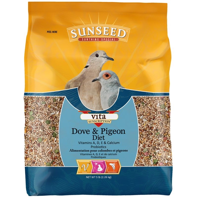 Sunseed Vita Sunscription Dove & Pigeon - 5 LB