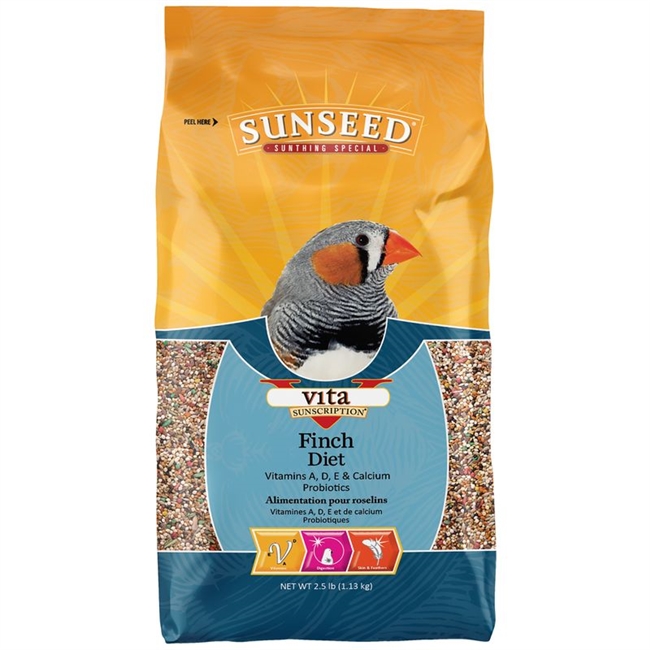 Sunseed Vita Sunscription Finch - 2.5 LB