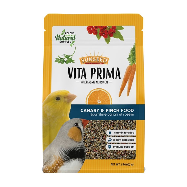 Sunseed Vita Prima Canary & Finch - 2 LB