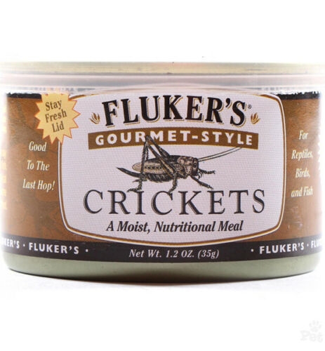 GOURMET CAN OF CRICKETS, 1.2oz