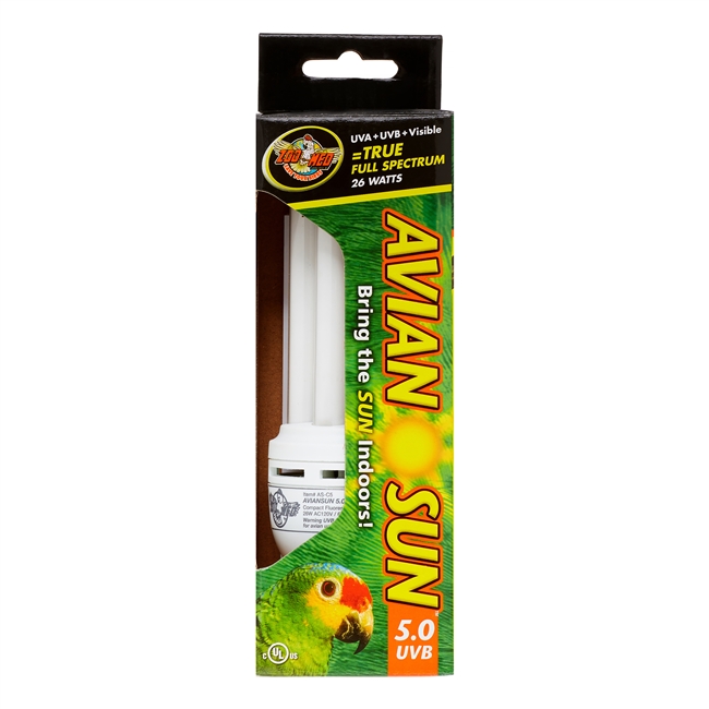 Zoo Med Avian Sun Bulb - 5.0 UVB