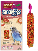 Vitapol Parakeet Smakers Treat Sticks - Strawberry