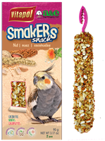 Vitapol Cockatiel Smakers Treat Sticks - Nut - Twin Pack