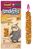 Vitapol Cockatiel Smakers Treat Sticks - Orange - Twin Pack