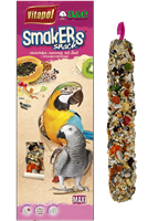 Vitapol Parrot Maxi Smakers Treat Sticks - Fruit - Twin Pack