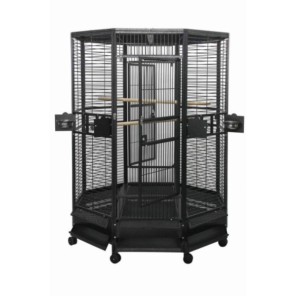 #OCT5252 Octagon Cage - Black - 52" Large