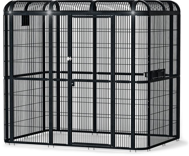 #WI8662 Walk In Aviary - Black - 86" x 62"