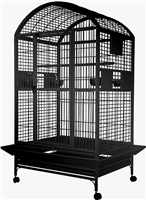 #9003628 Dome Top Cage With 1" Bar Spacing - Black - 36 x 28