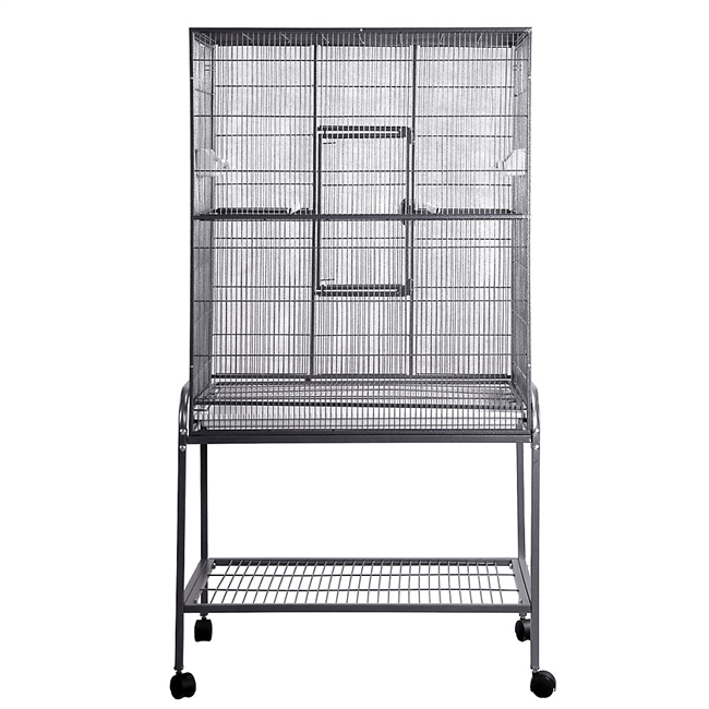 #13221 Flight Cage With Stand - Black - 32" x 21"
