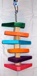 MT-1 6 block medium bird toy.