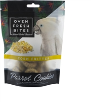 Oven Fresh Bites Parrot Cookies - Corn Fritter - 4oz