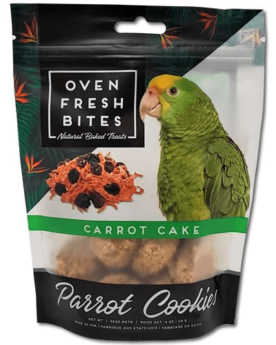 Oven Fresh Bites Parrot Cookies - Carrot Cake - 4oz